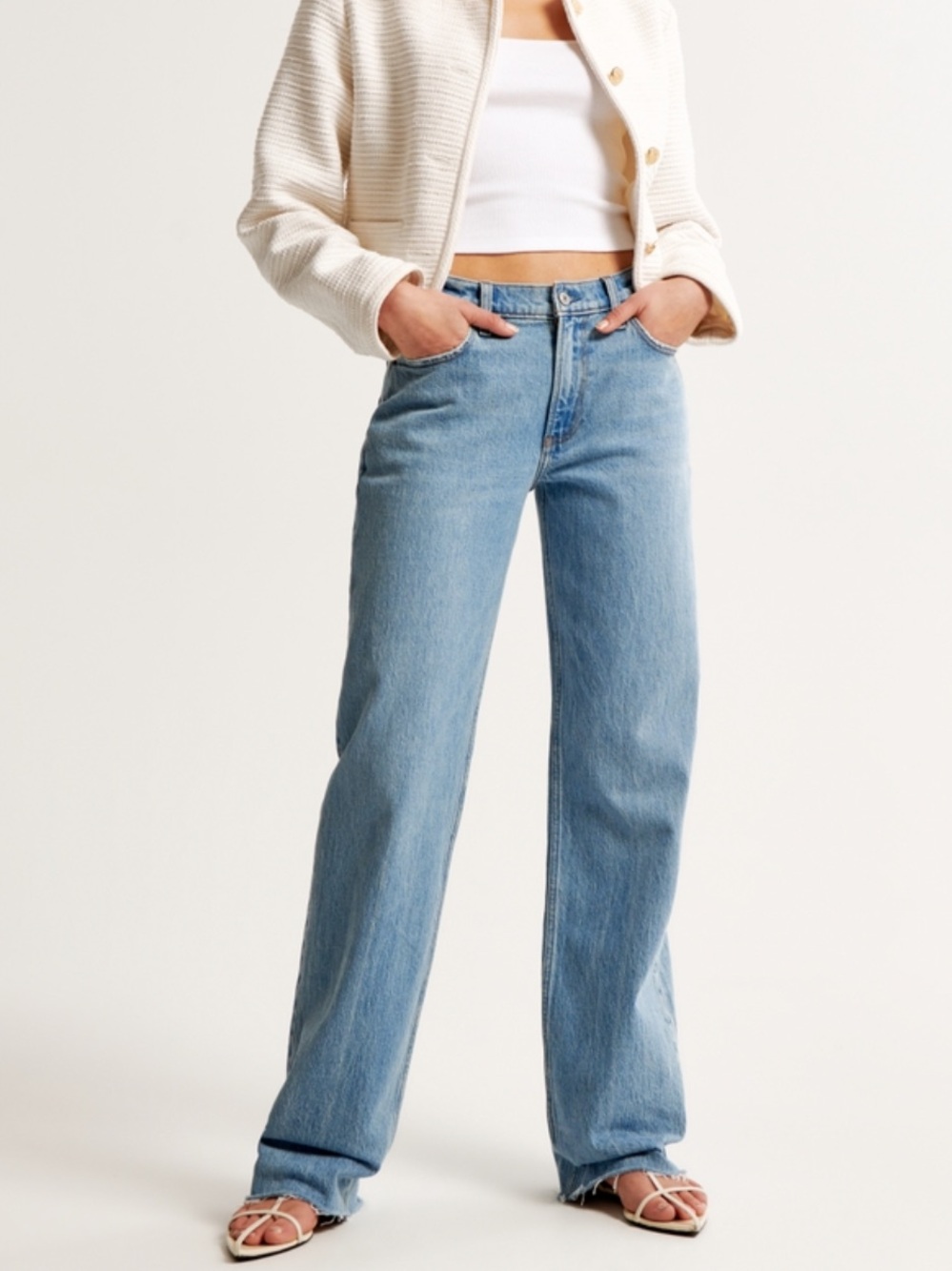 Abercrombie & Fitch Tall/XL Low Rise Baggy Jeans
